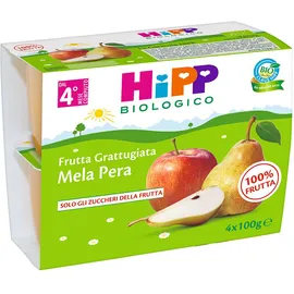 HiPP Biologico Mela Pera Frutta Grattugiata