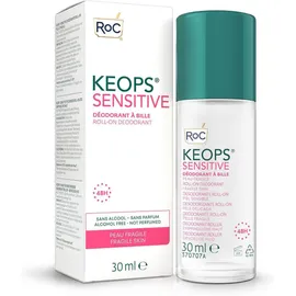 Roc Keops Deodorante Roll-On Sensitive Pelle Sensibile 30 Ml