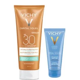 Vichy Capital Soleil Beach Protect Latte Protezione 30+ Doposole 100ml