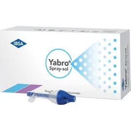 Yabro Spray-sol 10 Fiale 5 Ml Sodio Ialuronato 0,18%