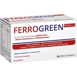Ferrogreen Plus 10 Flaconcini X 8 Ml
