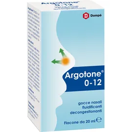 Argotone 0-12 Soluzione Per Lavaggio Nasale 20 Ml