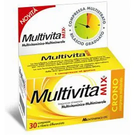 Multivitamix Crono Senza Zuccheri Integratore Alimentare 30 Compresse