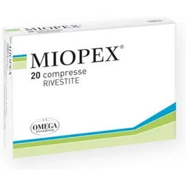 Omega Pharma Miopex Integratore Funzioni Fisiologiche Occhi 20 Compresse