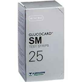 Menarini Diagnostics Controllo Della Glicemia Glucocard Sm 25 Strisce Reattive Per Test Misurazione
