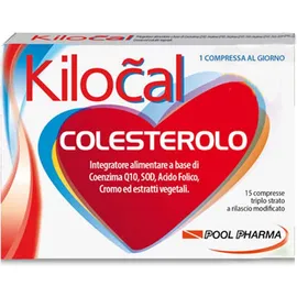 Kilocal Colesterolo Pool Pharma 15 Compresse