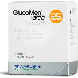 Strisce Glucomen Areo Sensor Per Analisi Del Glucosio 25 Pezzi