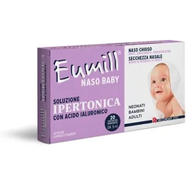 Eumill Naso Baby Soluzione Ipertonica 20 Flaconcini Monodose 5 Ml