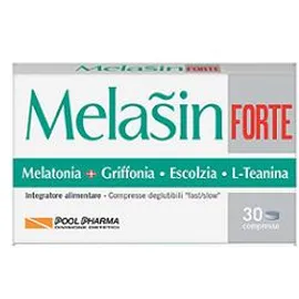 Pool Pharma Melasin Forte 1 Mg Integratore Sonno 30 Compresse