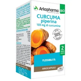 Arkocapsule Curcuma + Piperina Bio 40 Capsule