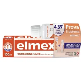 Elmex Carie Special Pack 1 Dentifricio Elmex Carie 100 Ml + 1 Colluttorio Elmex Carie 100 Ml In Omaggio