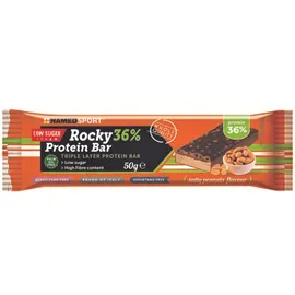 Rocky 36% Protein Bar Salty Peanuts Barretta 50 G