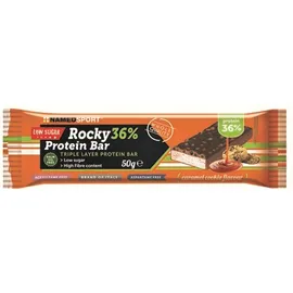 Rocky 36% Protein Bar Caramel Cookie Barretta 50 G