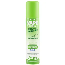 Vape Derm 100% Vegetale Antipuntura Spray 75 Ml