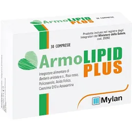 Armolipid Plus 30 Compresse No Importazione Originale Mylan Italia