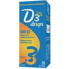 D3 DROPS 400 UI 2,5 ml