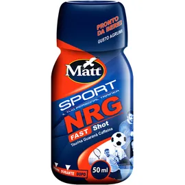 MATT SPORT NRG FAST SHOT 50 ML GUSTO AGRUMI
