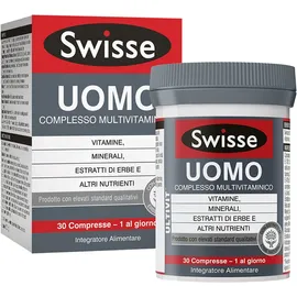 Swisse Linea Vitamine Minerali Multivitaminico Uomo Integratore 30 com