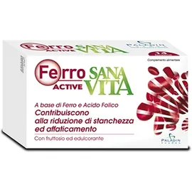 SANAVITA Linea Vitamine Minerali Ferro ACTIVE Integratore 14 Buste Ama