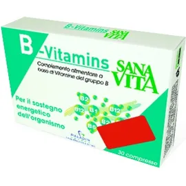 SANAVITA Linea Vitamine Minerali B-Vitamins Integratore Alimentare 30