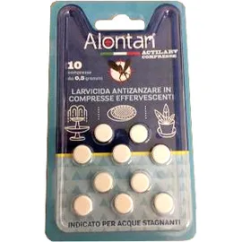 Alontan Actilarv Larvicida 2 mg 10 Compresse Effervescenti