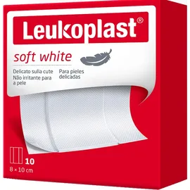 Leukoplast Soft White 100 x 8 cm 10 Pezzi