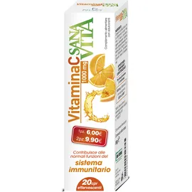 Sanavita Vitamina c 20 Compresse Effervescenti