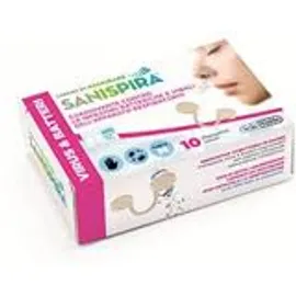 Sanispira Visur & Batteri Filtro Nasale Medium 10 Pezzi