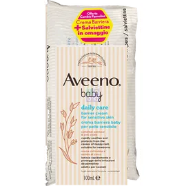 Aveeno Baby Barrier 100 ml + Baby Wipes Promo