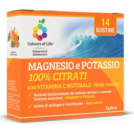 Magnesio Potassio Vit c 14 Bustine