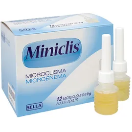 Miniclis Adulti 9g 12 Microclismi cl ii