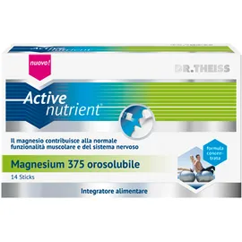 Active Nutrient Magnesium 375 14 Stick Orosolubili