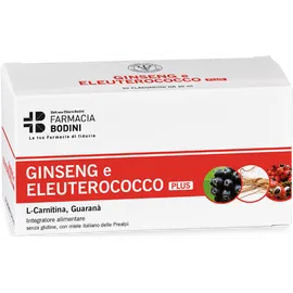 Ginseng e Eleuterococco Plus 10 Flaconcini 10 ml