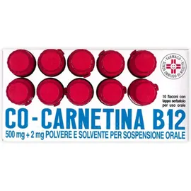 COCARNETINA Co Carnetina B12 ORALE 10 FLACONI 10ML