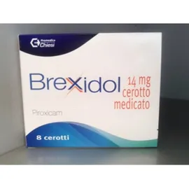 BREXIDOL 8 CEROTTI MEDICATI 14MG