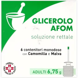 GLICEROLO AFOM*6CONT 6,75G