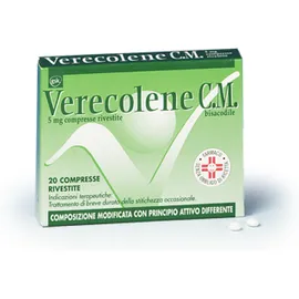 VERECOLENE C.M. 20 CPR 5 MG
