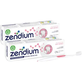 ZENDIUM KIT - DENTI SENSIBILI - Spazzolino + 2 dentifrici