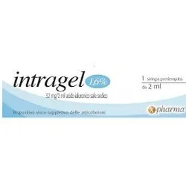 Intragel - Siringa intra-articolare a base di Acido Ialuronico 1,6% - 32 mg - 2 ml