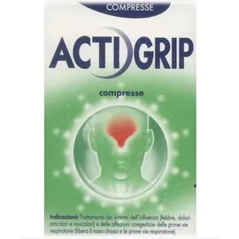 ACTIGRIP 12 Compresse 2,5+60+500mg