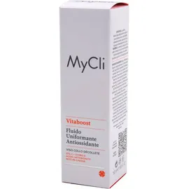 MyCli Vitaboost Fluido Uniformante Antiossidante Viso Collo Dècolletè 50 ml