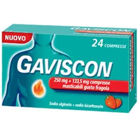 GAVISCON 24Cpr Frag.250mg