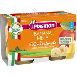 Plasmon (heinz Italia) Plasmon Omogeneizzato Banana/mela 2 X 104 G