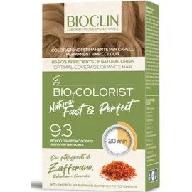 Bioclin Bio Colorist Tintura Capelli Natural Fast E Perfect Colore 9.3 - Biondo Chiarissimo Dorato