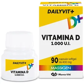Massigen Vitamina D 1.000 U.I. Softgel Da 400 Mg - 90 Capsule
