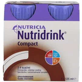 Nutridrink compact cioccolato 4x125 ml