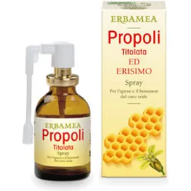 Erbamea Propoli Titolata ed Erisimo - Spray da 20 ml