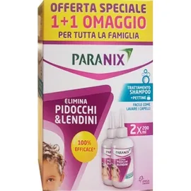Paranix Shampoo Trattamento 1+1