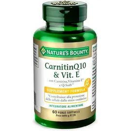 Nature's Bounty CarnitinQ10 & Vit.E 60 perle softgels
