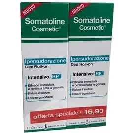 Somatoline Cosmetic Deodorante Ipersudorazione Roll-On Duetto 2x40 ml